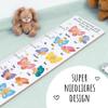 Holzura Wooden Growth Chart for Teachers – Personalized Kindergarten Chart with Names – Butterfly Design view 3