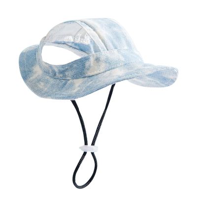 Dog Baseball Cap with Ear Holes