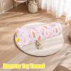 Foldable Bunny Tunnel with Swing Ball view 4