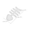 Toddmomy Small Reptile Bowl for Terrariums, White, ABS, Rimmed view 2