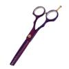 Red Stainless Steel Hair Cutting Scissors for Hairdressers, Smooth Cut view 1