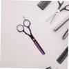 Red Stainless Steel Hair Cutting Scissors for Hairdressers, Smooth Cut view 4