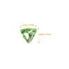 130 Green Glass Claw Rhinestones for Sewing onto Clothing view 2