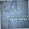 130 Green Glass Claw Rhinestones for Sewing onto Clothing view 3