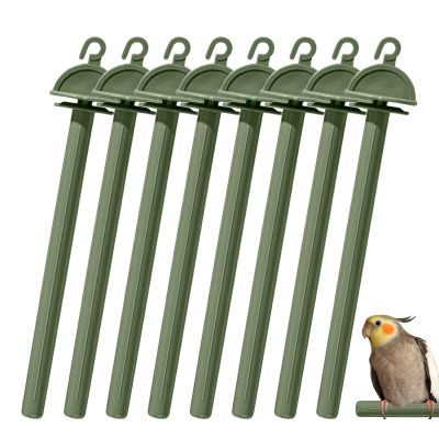 8X Bird Cage Perch Stand