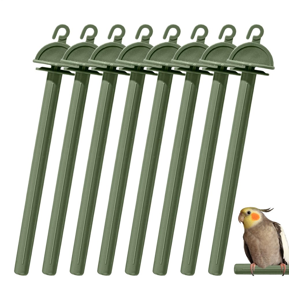8X Bird Cage Perch Stand