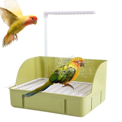 Automatic Bird Bath Shower for Parrots