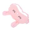 Happyyami Plush Sleep Mask for Travel, Naps, and Nighttime, Soft Plush Eye Mask for Women with Full Light Blocking view 1