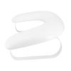 Sharplace PU U-Shaped Nail Armrest, Removable Manicure Hand Rest for Salons and Home DIY, White view 1
