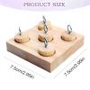Uonguon Wooden Peg Toy for Birds view 2