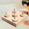 Uonguon Wooden Peg Toy for Birds view 4