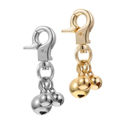 Milisten 2-Piece Small Bells for Pet Collars