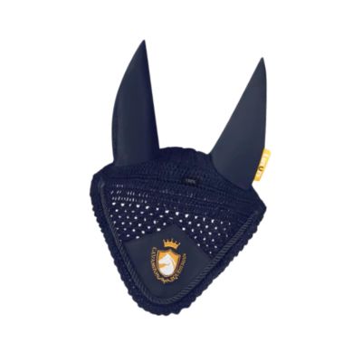 Horse Ear Fly Mask for Riding, Navy
