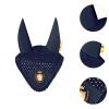 Horse Ear Fly Mask for Riding, Navy view 4