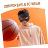 Black Plastic Sports Mask for Adult Men view 3