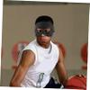 Black Plastic Sports Mask for Adult Men view 4