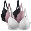 Labor Day Deals Women's Push Up Bra with Floral Lace view 1