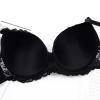 Labor Day Deals Women's Push Up Bra with Floral Lace view 4