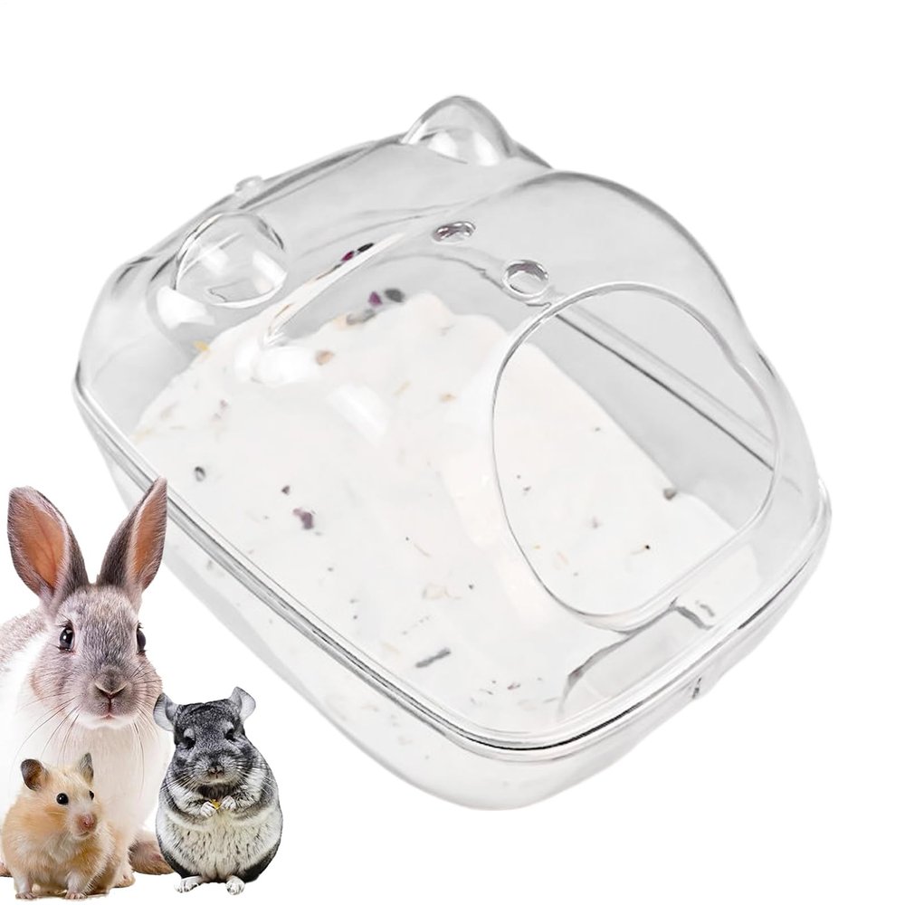 Hamster Sand Bath Container for Dwarf Hamsters