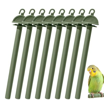 Bird Cage Stand for Pets - 8 x Perch Toy