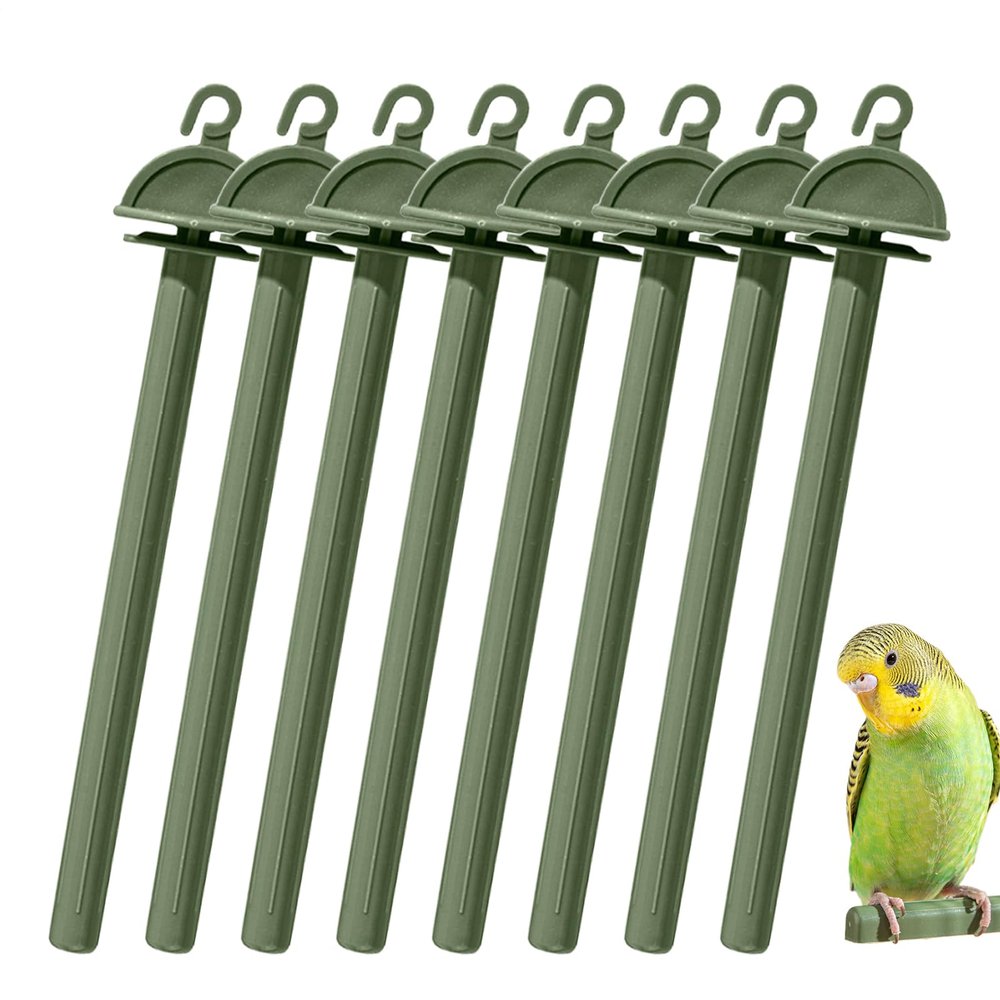 Bird Cage Stand for Pets - 8 x Perch Toy