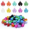 100 Pack Colored Small Bells 14mm for Crafting view 1