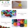 100 Pack Colored Small Bells 14mm for Crafting view 3