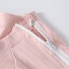 TOVCHEI Long-Sleeve Breakaway Patient Pajama Top, Pink, L view 2