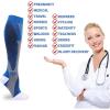 Compression Socks for Men and Women, 3 Pairs, 20–30 mmHg Knee-High Support Socks, XL, Rose Red view 3