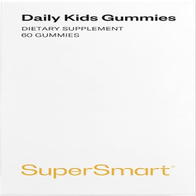 Daily Kids Gummies - Sugar-Free - 16 Nutrients - Growth - SuperSmart