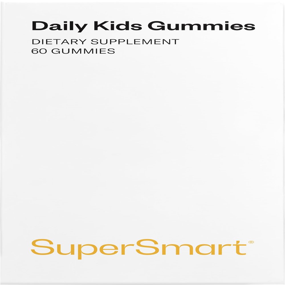 Daily Kids Gummies - Sugar-Free - 16 Nutrients - Growth - SuperSmart