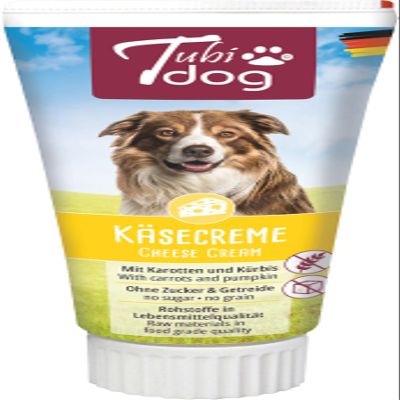 KERBL Tubidog Delicatessen Cheese Cream 75 g for Dogs