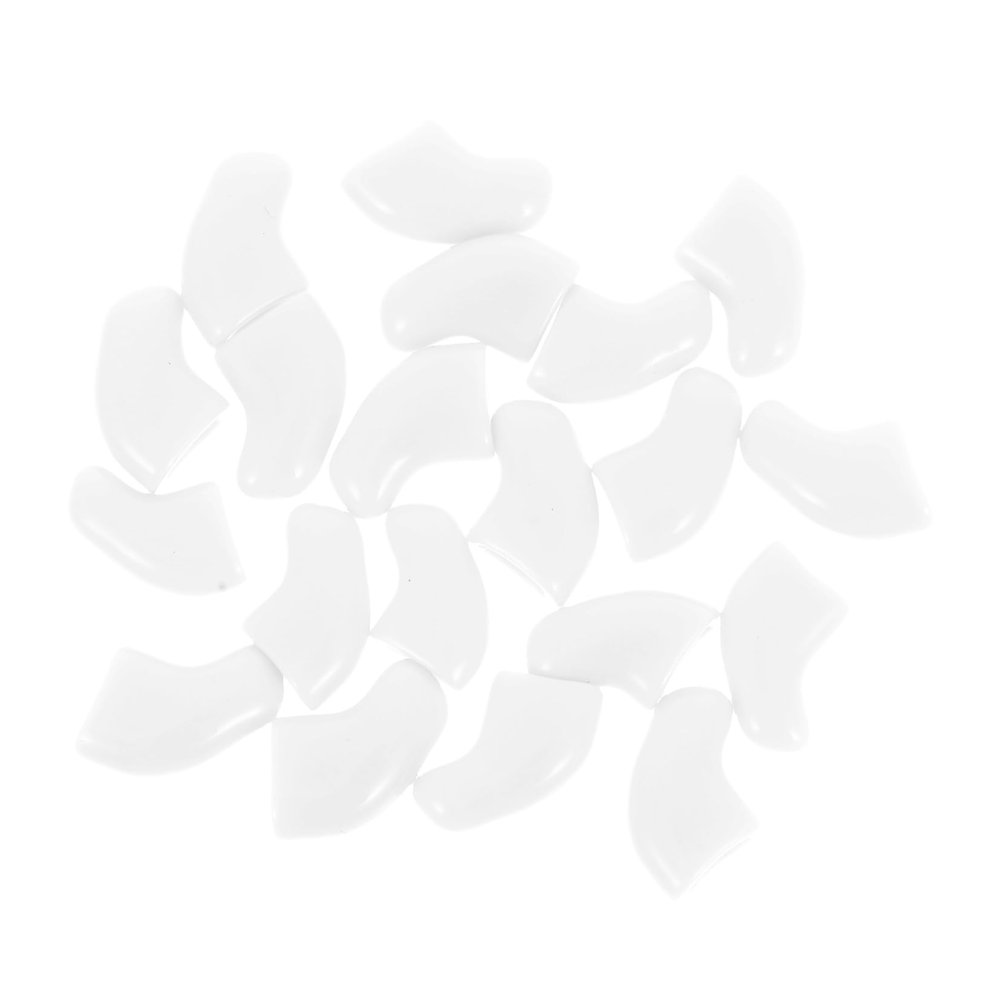 Milisten 20-Pack Reusable Cat Nail Caps