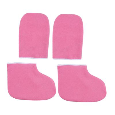 VICASKY Paraffin Wax Hand and Foot Gloves for Hand Spa, Polyester Insulated Gloves for Soothing Pedicures at Home and in Professional Salons