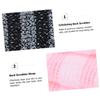 FRCOLOR 2-Piece Polyester Back Scrubber Shower Towels with Long Straps view 3