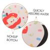 PERSELOSO Non-Slip Absorbent Pet Bowl Mat view 3