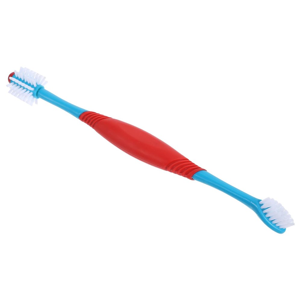 TOYANDONA 360° Dual Pet Toothbrush for Dogs and Cats