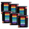 Laro Black Pill Organizer, 7 Days, 4 Compartments per Day, 2-Pack view 1