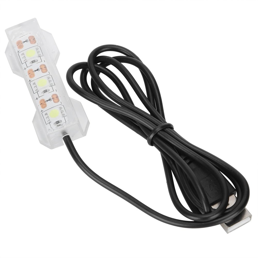 Haofy Small Aquarium Light - USB Plug Lightweight Design