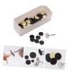 HAPINARY Stainless Steel Callus Sandpaper with Self-Adhesive Backing for Electric Pedicure Devices view 3