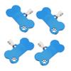 VILLFUL 4-Pack Blank Pet ID Tags view 1
