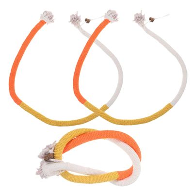 VILLFUL 3-Pack Colorful Cat Ropes with Catnip
