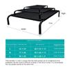 Pet Bed, Dog House, Cat Bed, Elevated Removable Bed for All Seasons view 3