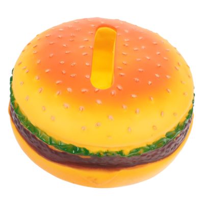 Decorative Hamburger Tissue Box Cover for Living Room, Office, and Restaurant