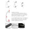 RV Folding Grab Handle with EVA Grip, Aluminum Alloy view 2