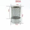 Water Pump Inline Strainer, 1/2"–4" Female Thread, Stainless Steel Mesh Cover, 1 pc (2") view 2