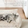 Hollypet Cat Bed, Plush, Multifunctional, Orthopedic Sofa view 4