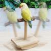 Bird Swing Toy, Natural Wood view 3