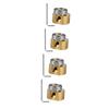 HAPINARY 8-Piece Rotary Cam Wheel Replacement Bearing Set view 1