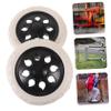HAPINARY 4-Piece Replacement Wheels for Shopping Carts and Trolleys view 3